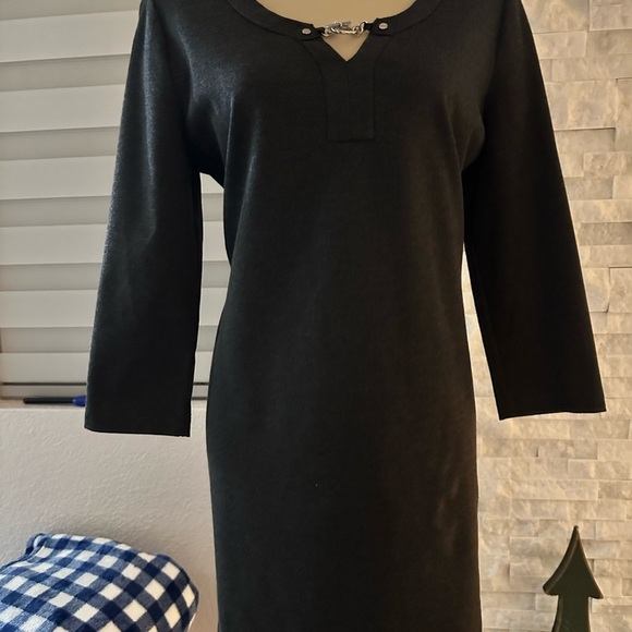 NEW!! MICHAEL KORS Chain Detail Dress – 
Size L - Picture 2 of 5